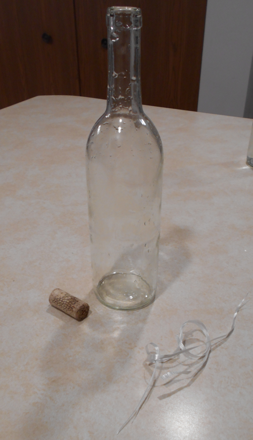 cork no longer stuck in bottle